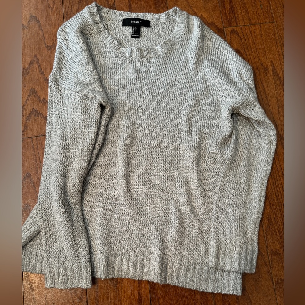 Forever 21 gray sweater